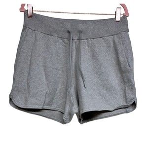 Lululemon Cotton-Cashmere Knit High-Rise Short 4” Heathered Raw Linen Size 10